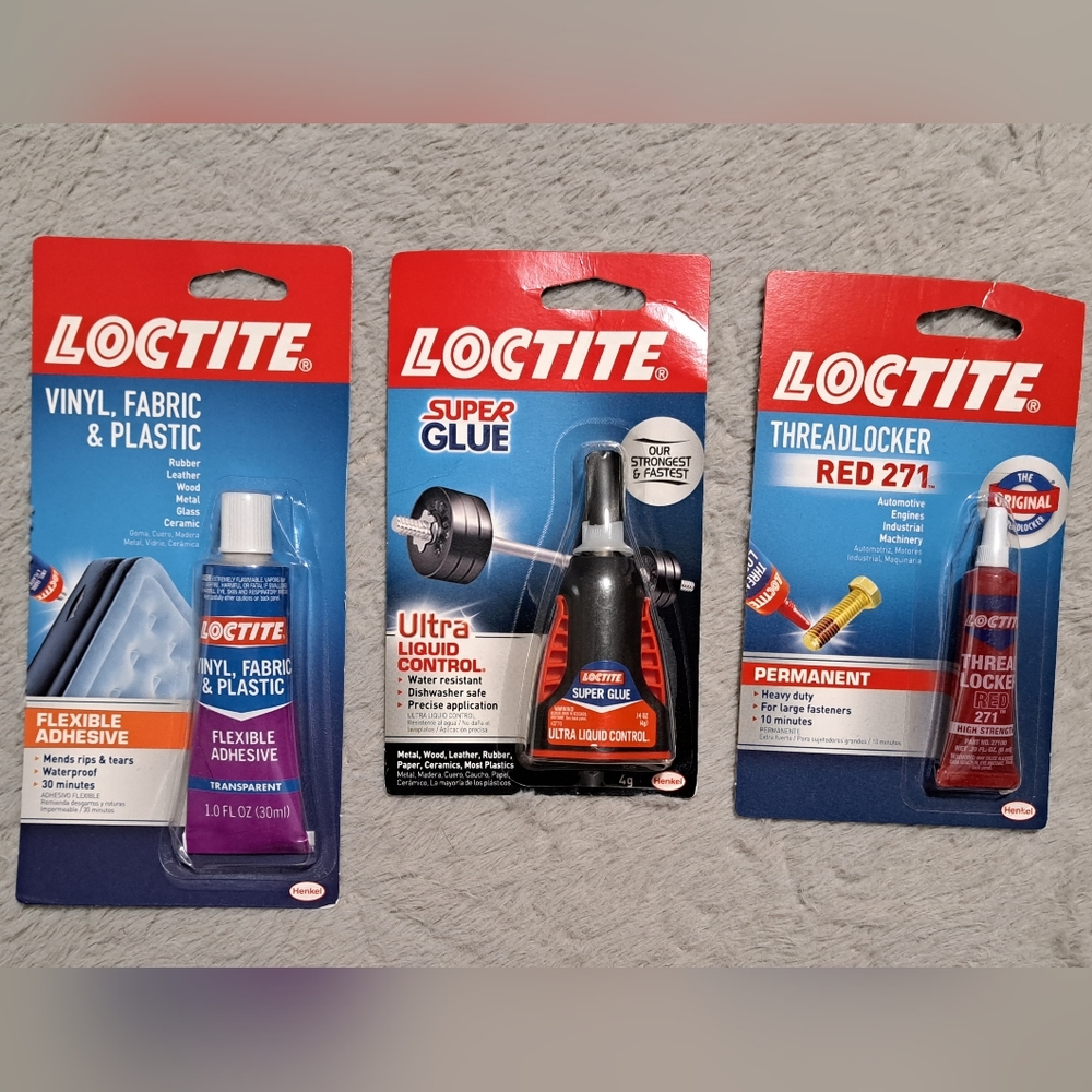 Lot of LOCTITE Adhesives